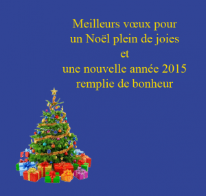 Merry Christmas in French