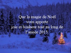 Merry Christmas in French